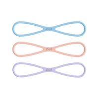 New 8-Shaped Silicone Resistance Band with Massage Grip