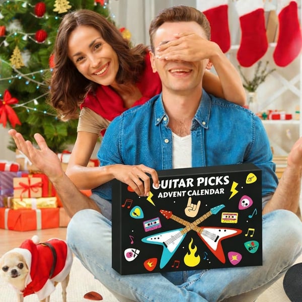 Christmas Guitar Pick Advent Calendar