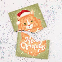 Endless Meowy Christmas With Glitter