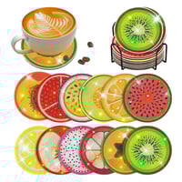 DIY Diamond Painting Coasters