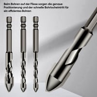 🔩Hochfester Exzenterbohrer mit schrägem Kopf