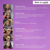 Ashy Lace Melting Spray for Lace Wigs