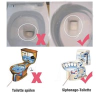 Leistungsstarker Toilettenkolben (für Siphon-Typ)