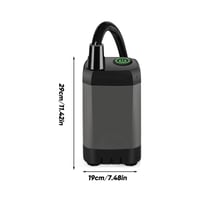 Sakerplus Portable Rechargeable Outdoor Camping Shower Pump