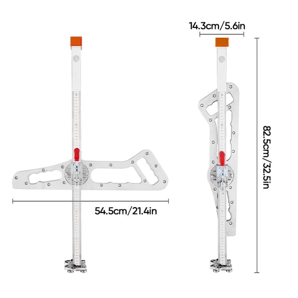 Foldable Drywall Cutting Tool