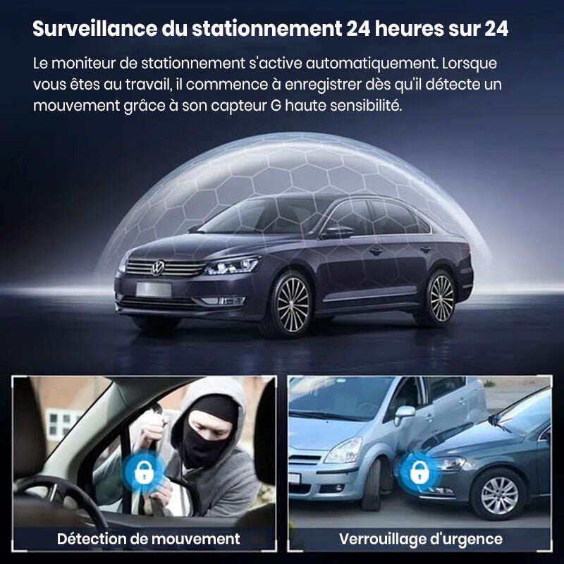 Système complet de caméra embarquée Sakerplus