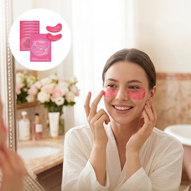 Pink Collagen Jelly Eye Mask