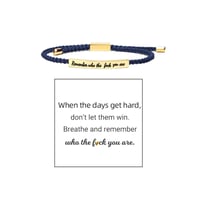Braided Adjustable Inspire Bracelet