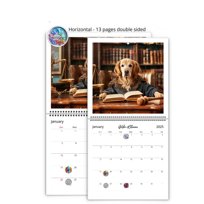2025 Paws of Justice Wandkalender