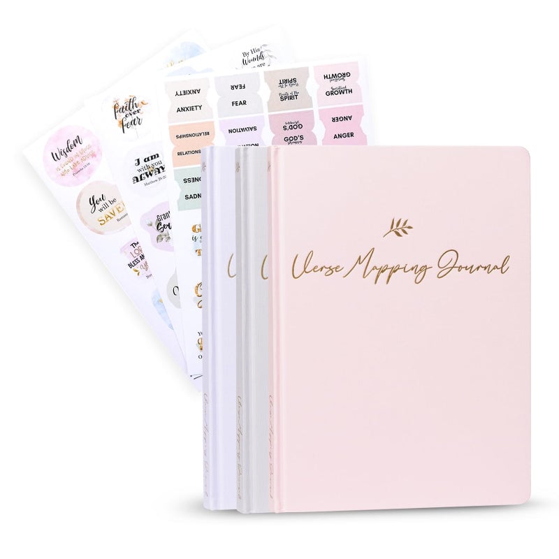 Linen Bible Verse Mapping Journal