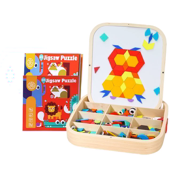 Wooden Creative Magnetic Puzzle