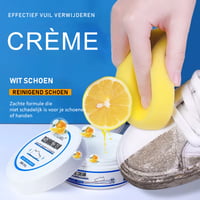 Sale - Witte schoenpoetscrème