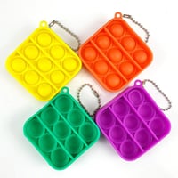 Mini Bubble Fidget Sensory Keychain Toy