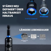 Magnetischer Schlagschrauber-Satz