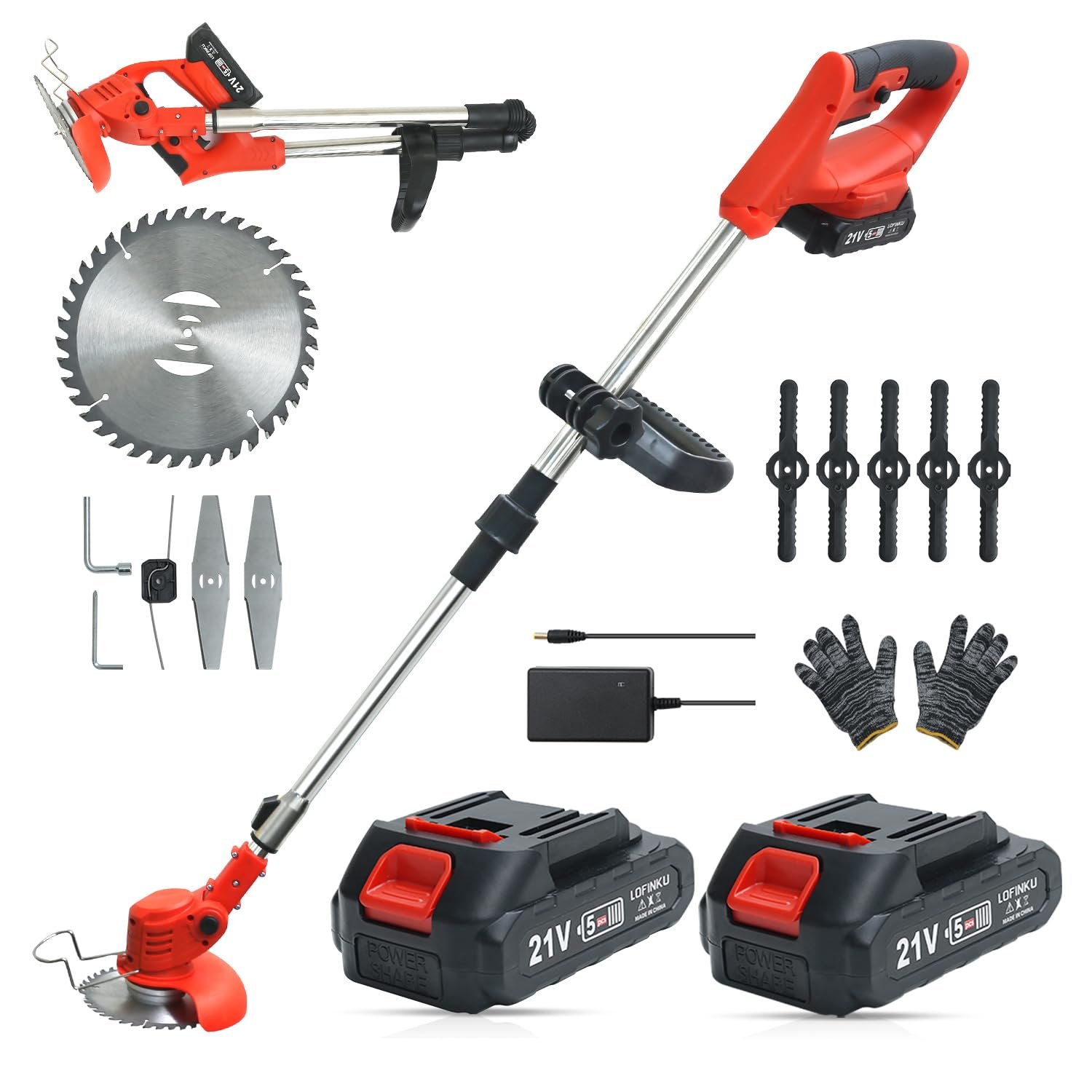 LOFINKU Cordless Weed Wacker