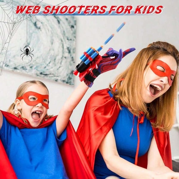 Web Shooters Toy With Spider Glove Launcher