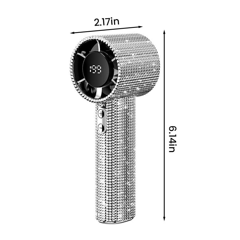 Luxury Rechargeable Handheld Turbo Fan