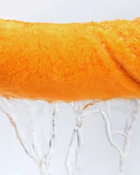 Super saugfähiges Haarhandtuch für nasses Haar