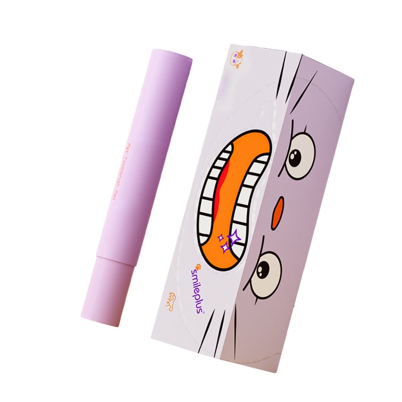 Pet Tooth Cleaning Pen – Toothpaste & Brush in One