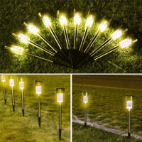 Zonne-tuinverlichting, 10 stuks