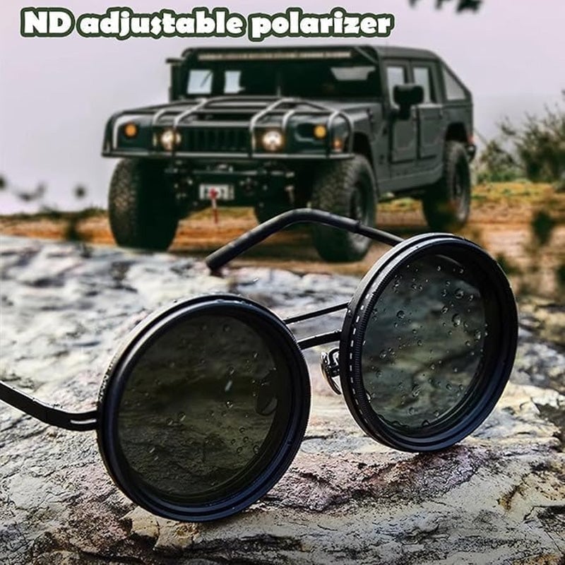 9 Levels Adjustable Sunglasses For Outdoors