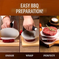Stainless Steel Burger Patty Press