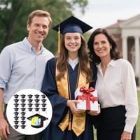 Graduation Cap Candy Card Set