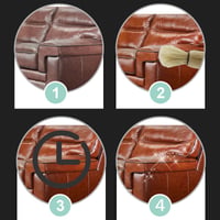 Furniture Salve for Leather - Polisher, Moisturizer, and Restorer for Couches and Furniture