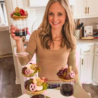 Trælåg til vinglas