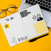 ✨ Set of 130 Pcs Funny Saying Stickers