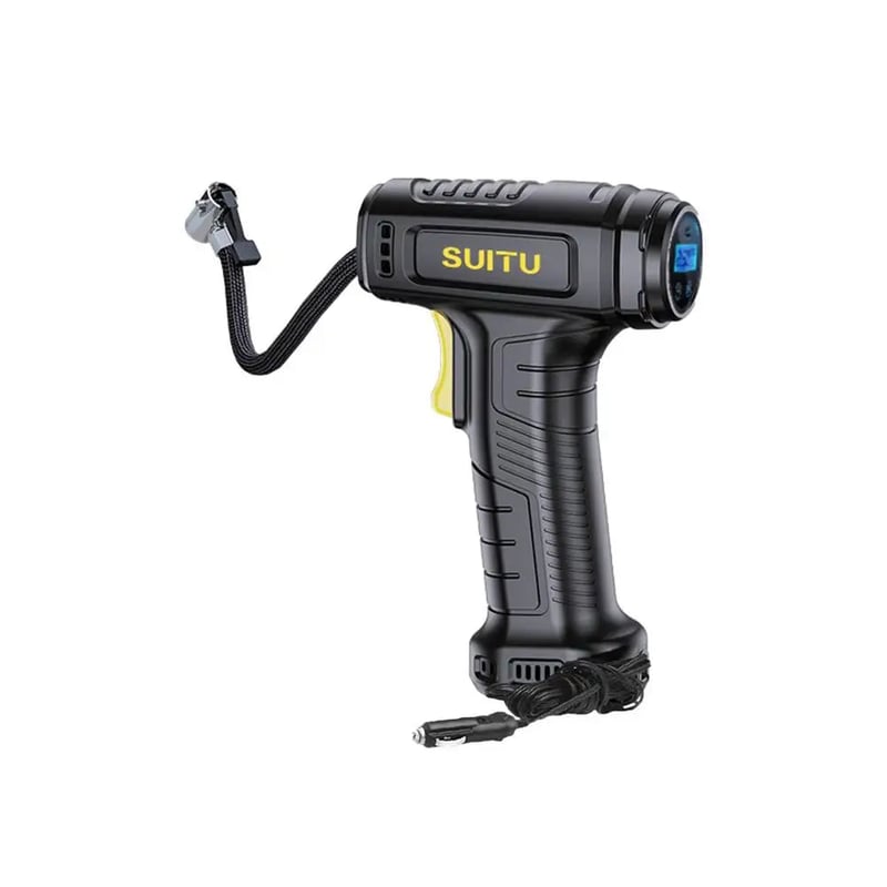 Portable Car Tire Inflator with Digital Display