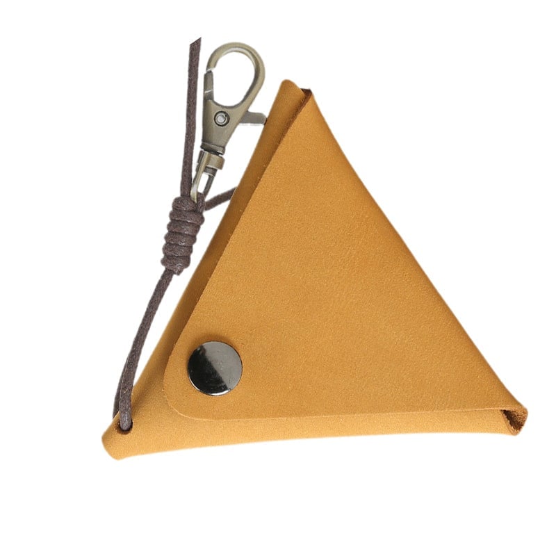 Distressed Leather Coin Purse