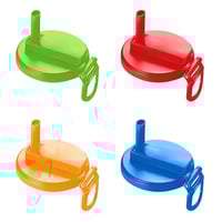 Sodavandsdåselåg med sugerør