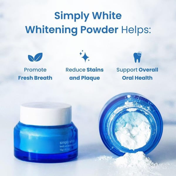 Upsell - Simply White Teeth Whitening Powder