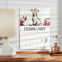 Ugly Medieval Cats Calendar 2025
