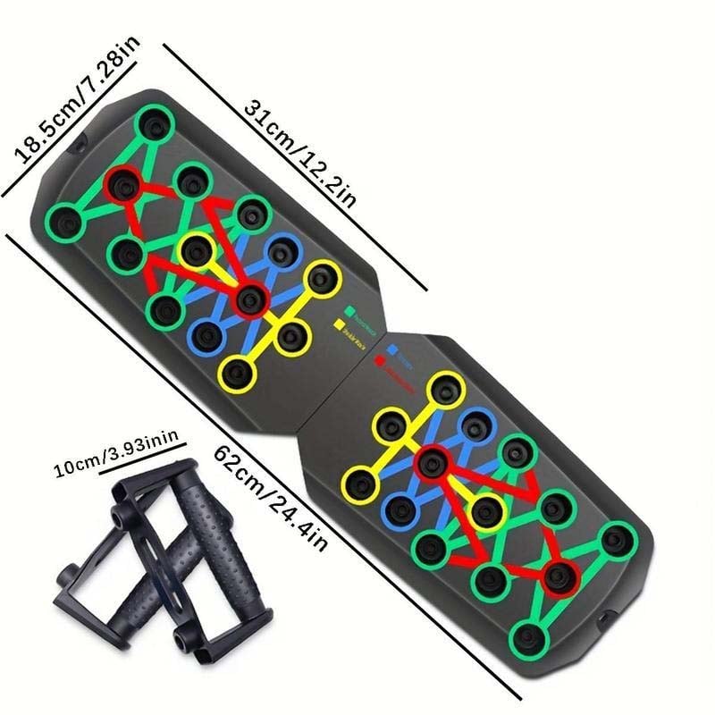 Multifunctional push-up fitness board
