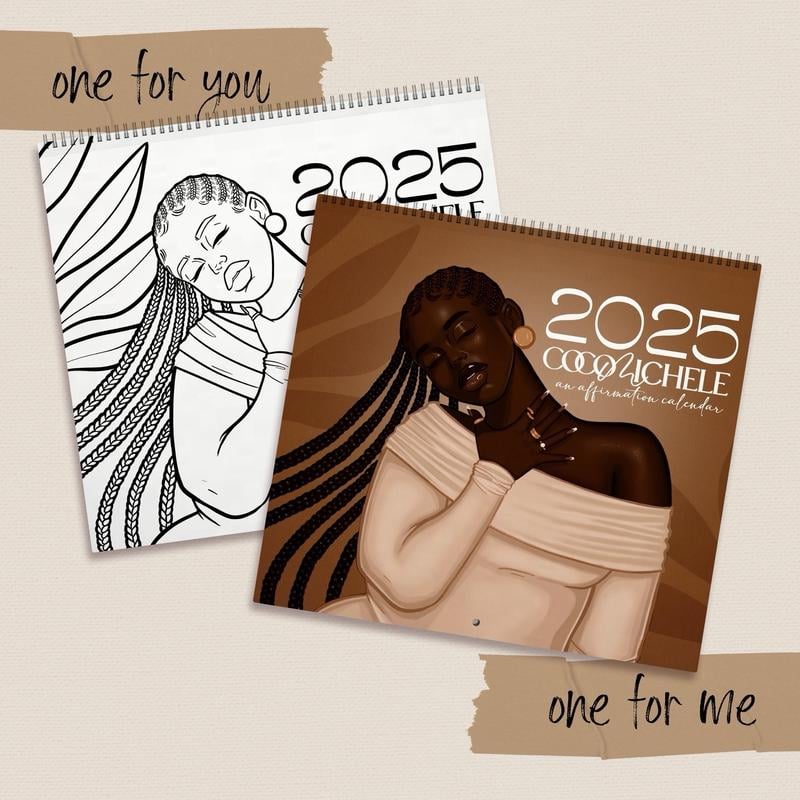 2025 Affirmation Wall Calendar