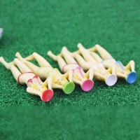 Funny Bikini Girl Golf Tees (6pcs)