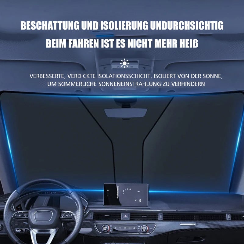 Windschutzscheiben-Sonnenschutz, faltbarer Sonnenschutz