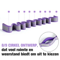 Yoga fitness training weerstandsband