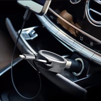 3-en-1 Chargeur Voiture Avec Câble Rétractable