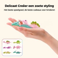 Katapult Dinosaurus Vingerspeelgoed (10st)