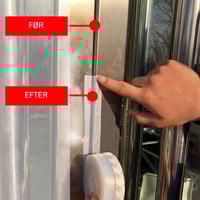 Multifunktionel silikone-tætningsstrimmel