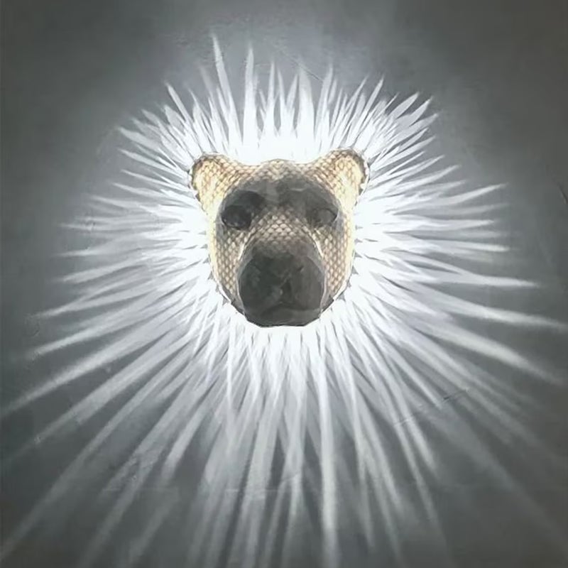 🔥 3D Animals LED-vägglampa 🔥