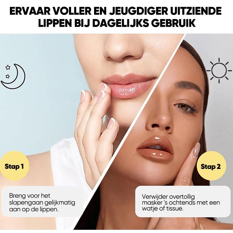 Set van 5 gekleurde lipmaskers