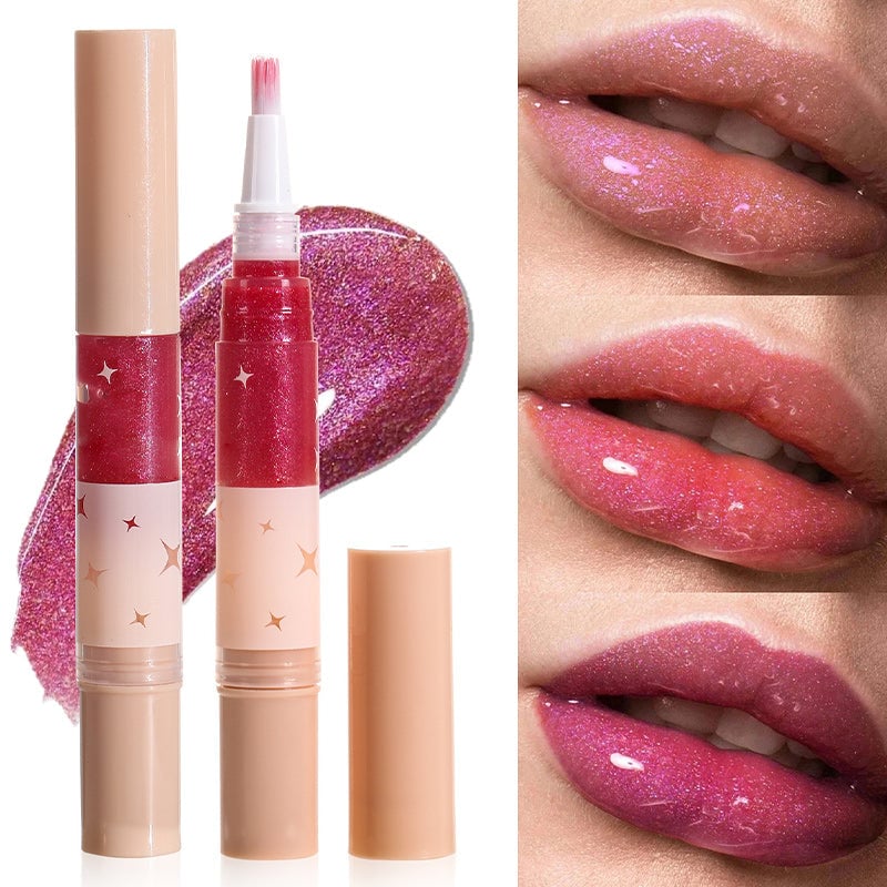 Lipgloss mit Sternen