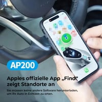 Autoladegerät mit GPS-Ortungsgerät und Tracker