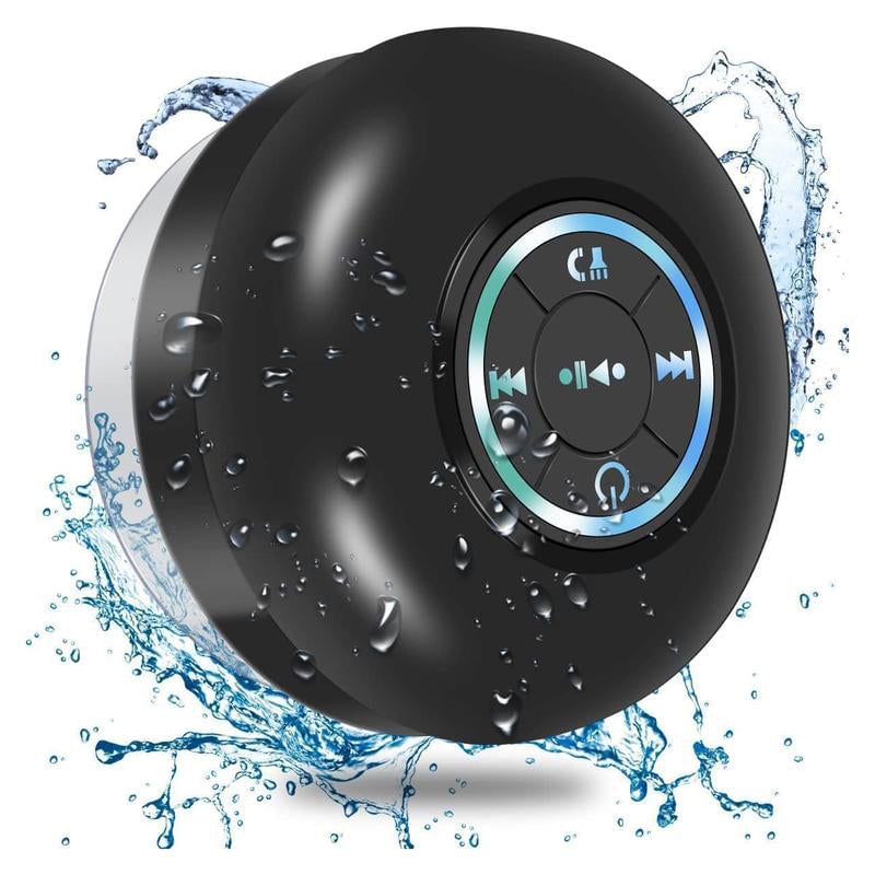 【sale】Mini Bluetooth-doucheluidspreker met ledlicht