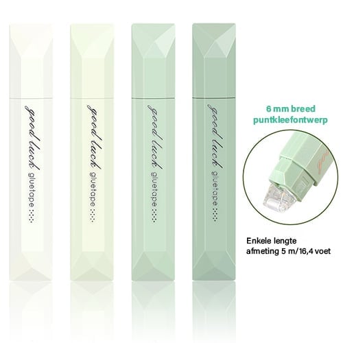 Dubbelzijdige plakbandroller voor scrapbooking