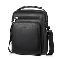 Men's Leather Small Messenger Bag